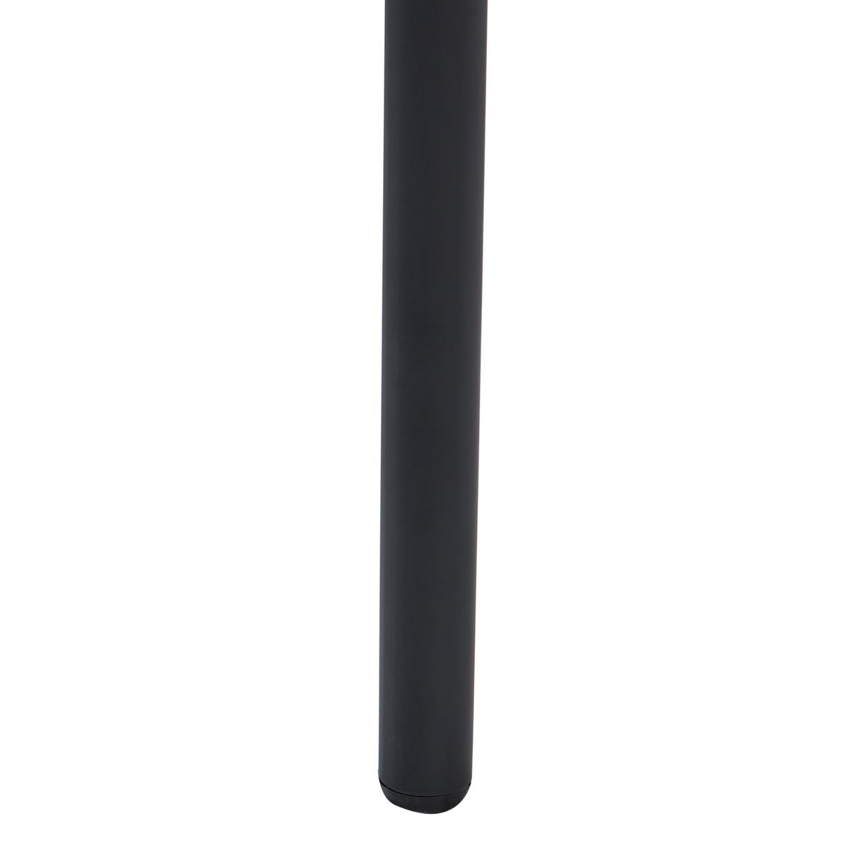 ESSZIMMERSTUHL 2er-Set Kunstleder Braun Hoskin - Braun, Kunststoff (53/75/56cm) - Beliani