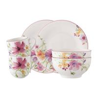 FRÜHSTÜCKS-SET Mariefleur Basic bunt - Multicolor, Keramik (2/2/2cm) - Villeroy & Boch