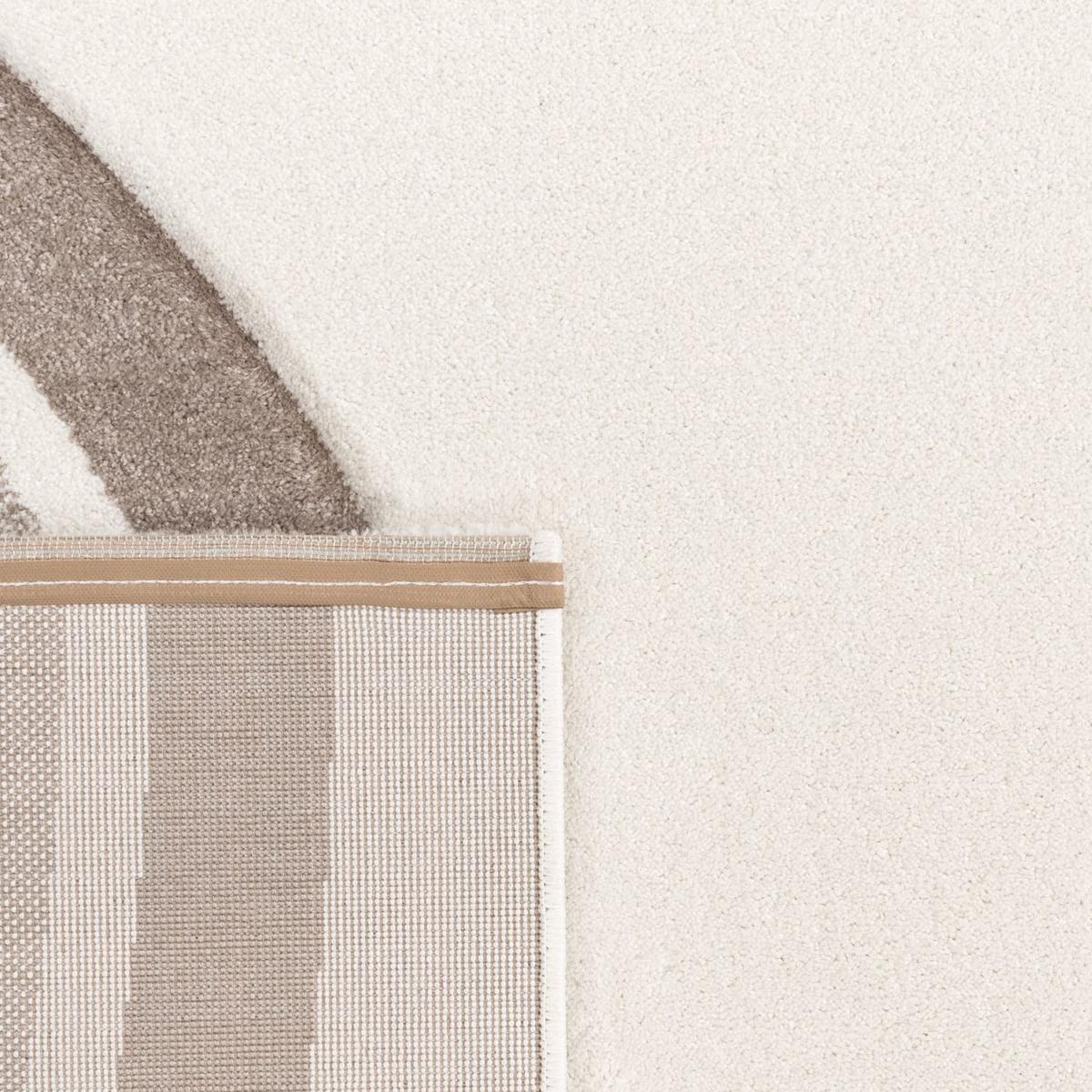 KINDERTEPPICH, mit Regenbogen- und Herz-Motiv, Beige, 160 x 230 cm - Beige, Textil (230/160cm) - KADIMA DESIGN