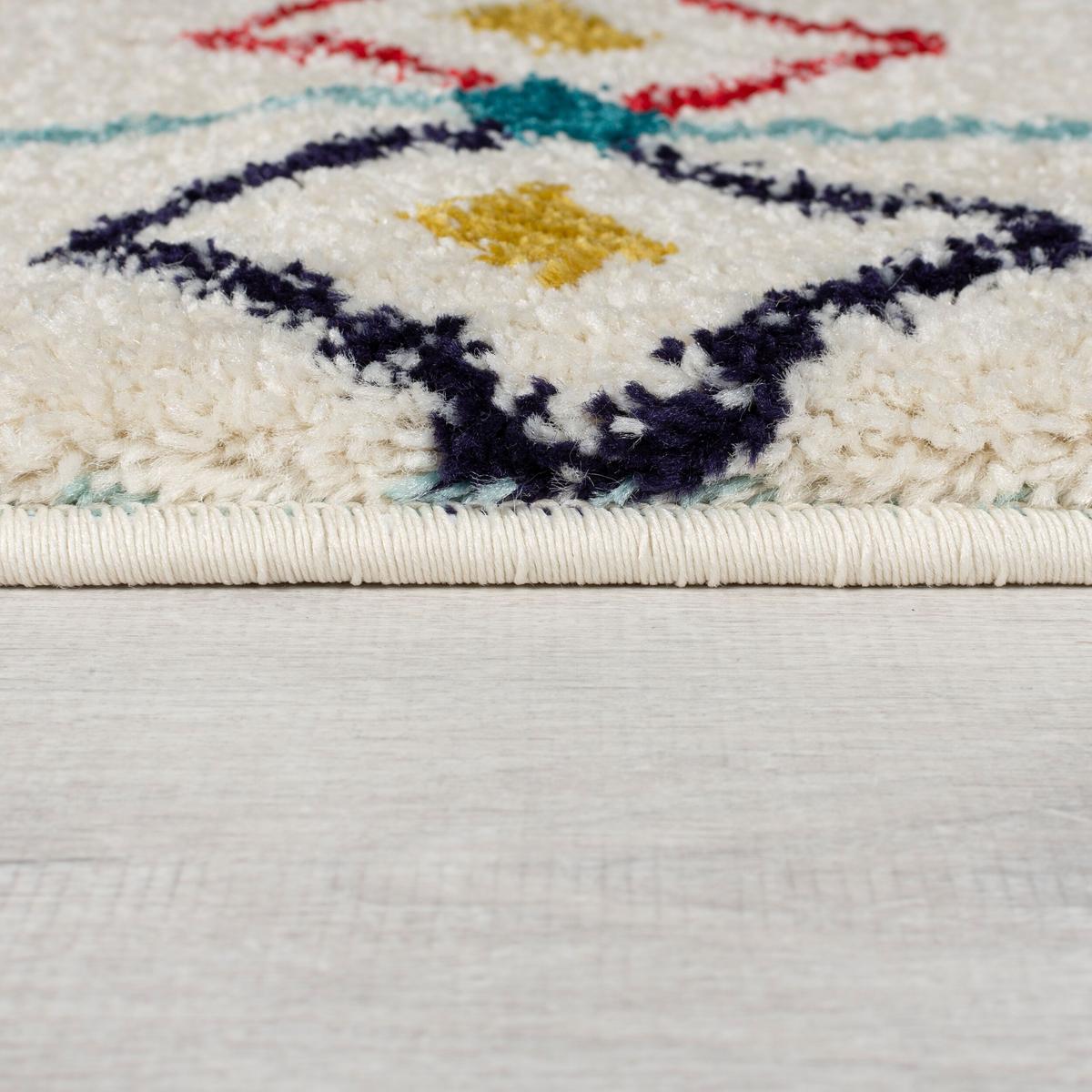 TEPPICH mit Fransen ARUN, geometrisch-abstrakt, Bunt, 200 x 290 cm - Multicolor, Textil (290/200cm) - KADIMA DESIGN