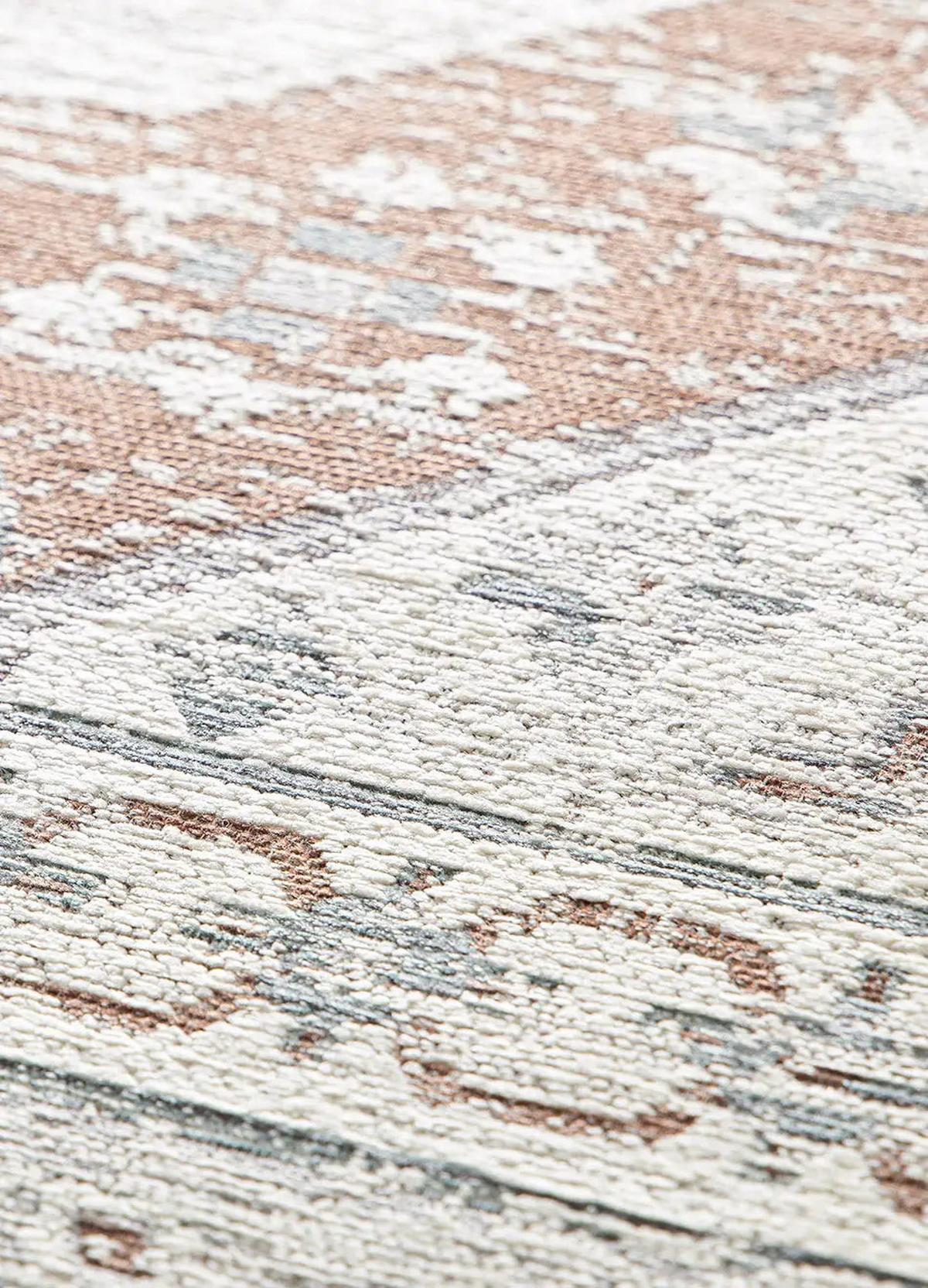 IN- & OUTDOOR-TEPPICH Grau / Kupfer Lua 120/170 cm - Grau/Kupferfarben, Textil (120/170cm) - Atticgo