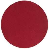 LUXUS HOCHFLOR SHAGGY TEPPICH VELVET RUND - Weinrot, Textil (100/100cm) - Snapstyle