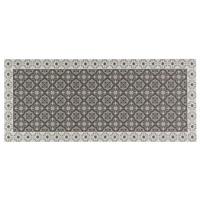 VINYL TEPPICH KÜCHENLÄUFER EVORA FLIESENOPTIK - Grau, Textil (49/140cm) - Pergamon