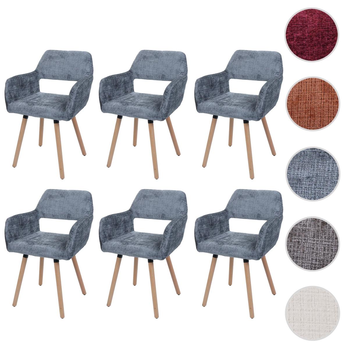 ESSZIMMERSTUHL Grau - Dunkelgrau/Grau, Textil (56/80/53cm) - MCW