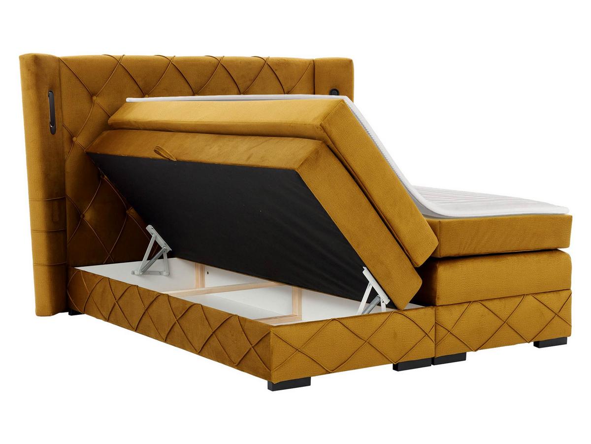 BOXBETT Focus Lux - H3 - Beige, Holz (180/200cm) - MIRJAN24