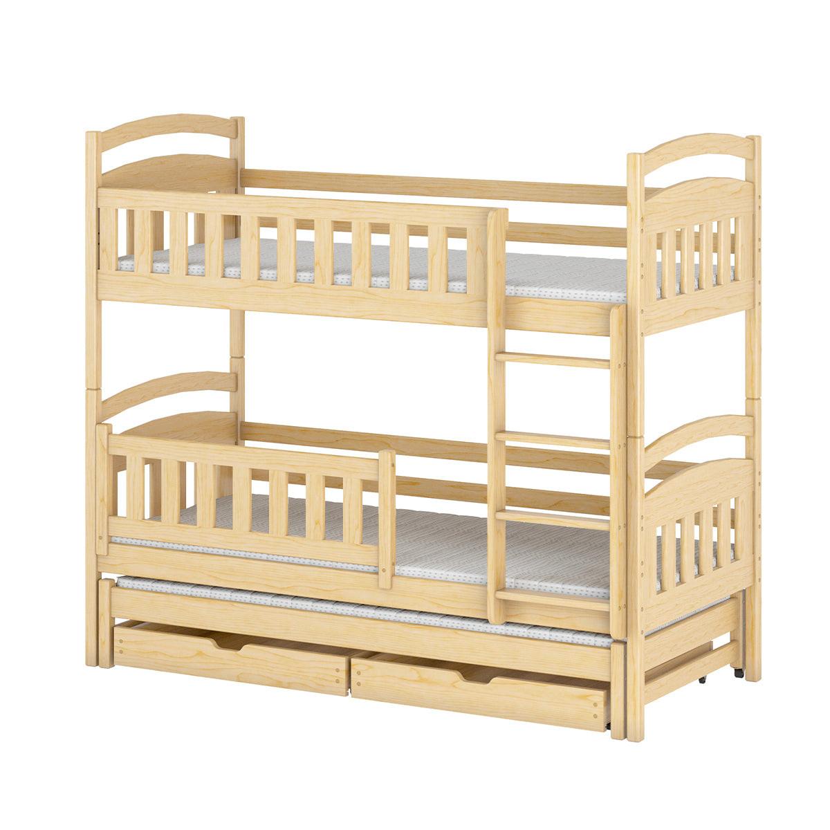 BETT 90/200 Jules Holz - Braun, Holzwerkstoff (90/200cm) - Petits-meubles