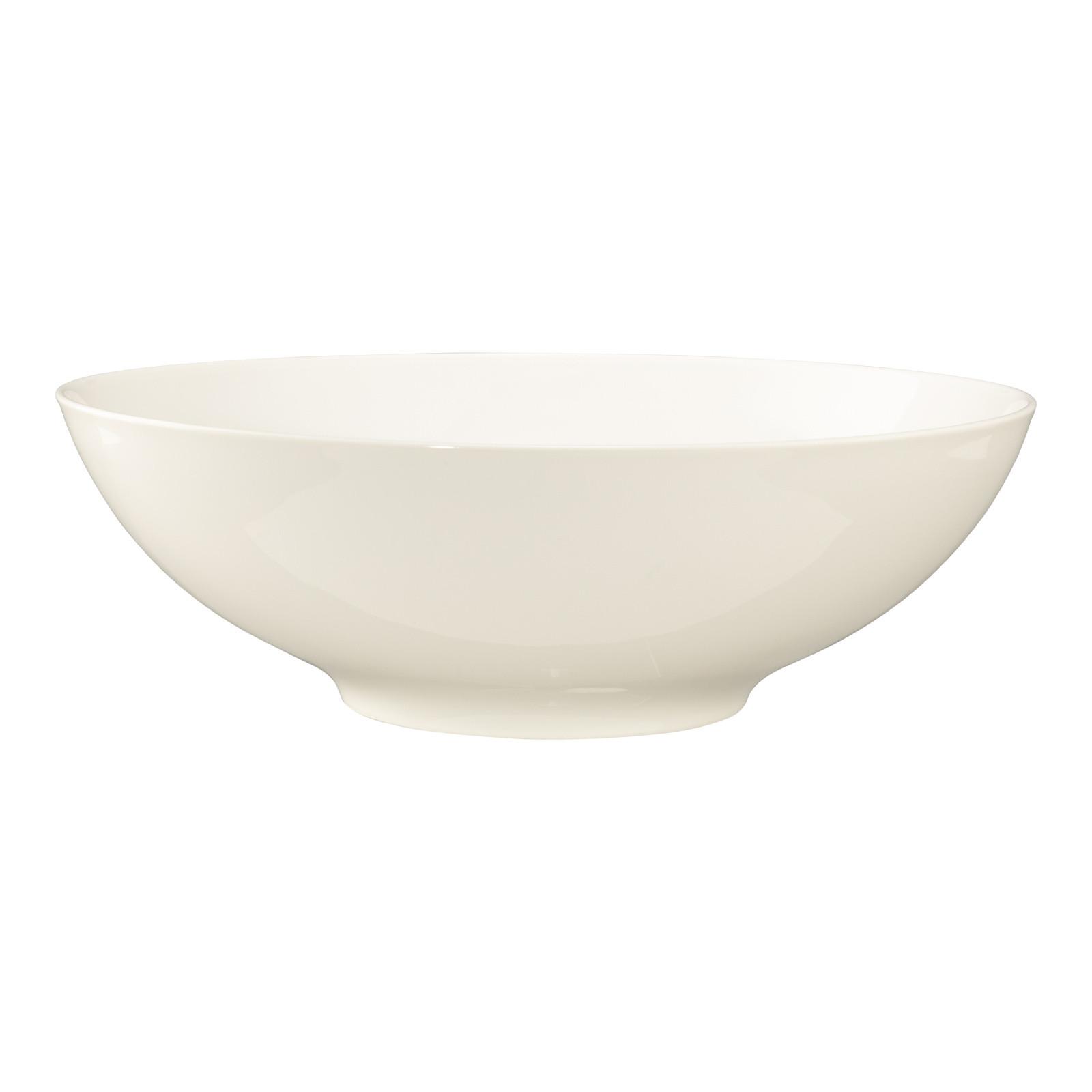 SCHÜSSEL Savona Fine Diamond creme 3,85 L - Creme, Keramik (30.4cm) - Seltmann Weiden