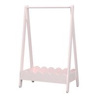 KINDERKLEIDERSTÄNDER Vestnes II. - Hellrosa, Holzwerkstoff (66/99/38cm) - [en.casa]