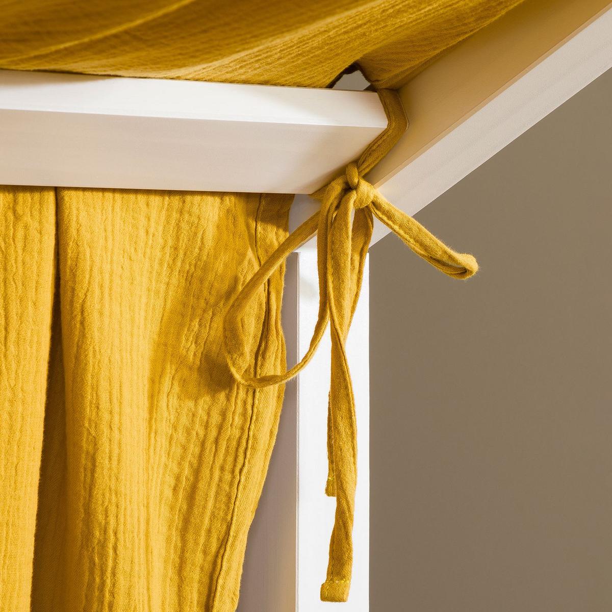 HAUSBETT-HIMMEL LIAN - Gelb, Textil - IDIMEX