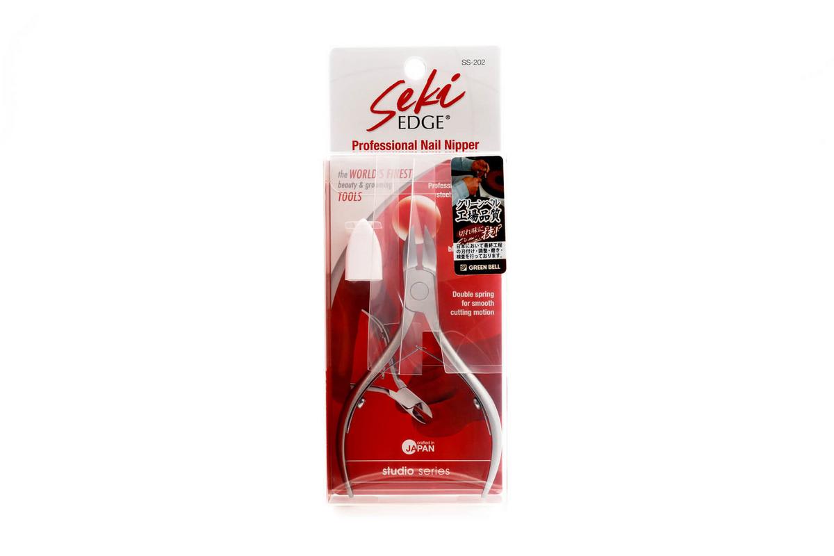 NAGELZANGE EDELSTAHL SS-202, 11.4 cm - Silberfarben, Metall (6.2/1.1/11.4cm) - Seki EDGE