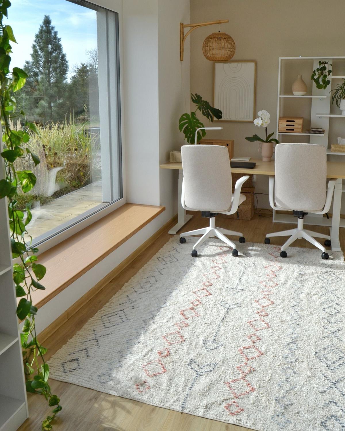 KURZFLOR-TEPPICH Dispur 230/160 cm - Beige, Textil (160/230cm) - Beliani
