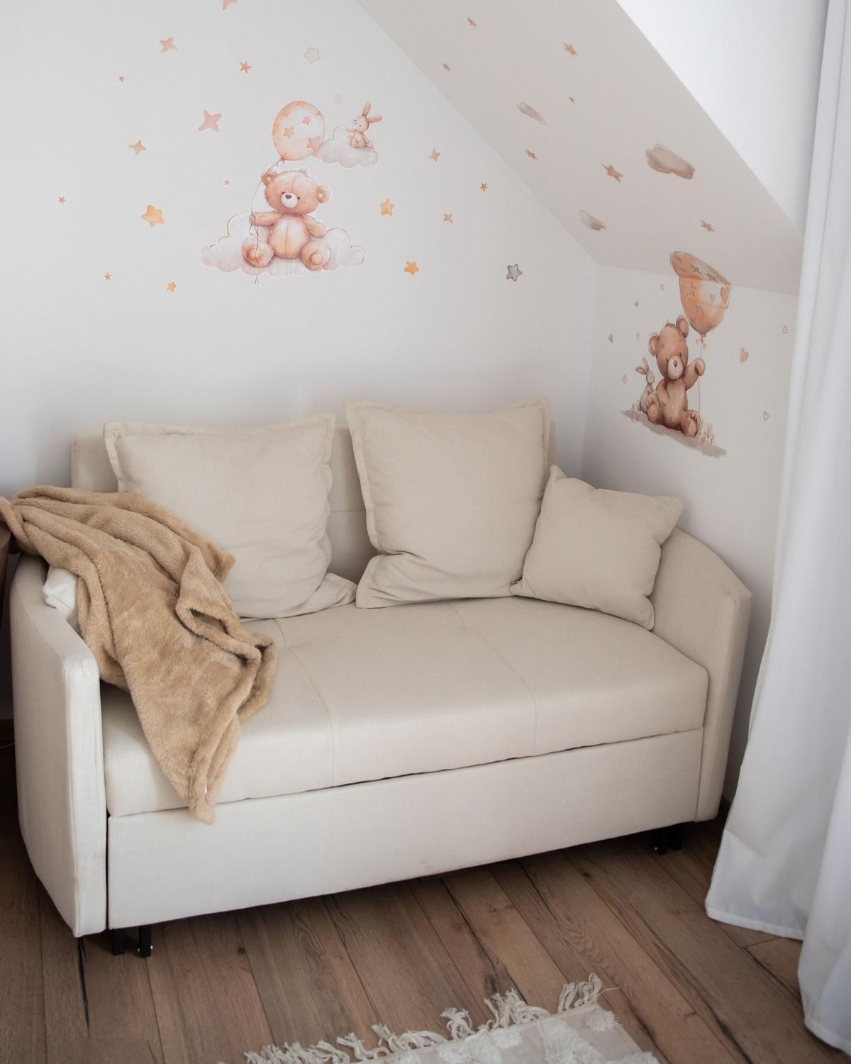 DECKE Sandbeige Namdu 125/150 cm - Beige, Textil (125/150cm) - Beliani