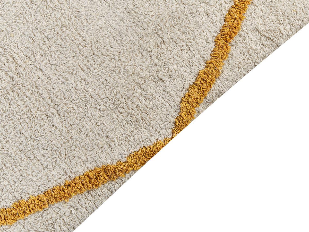 SHAGGY-TEPPICH Marand 230/160 cm - Weiß, Textil (160/230cm) - Beliani
