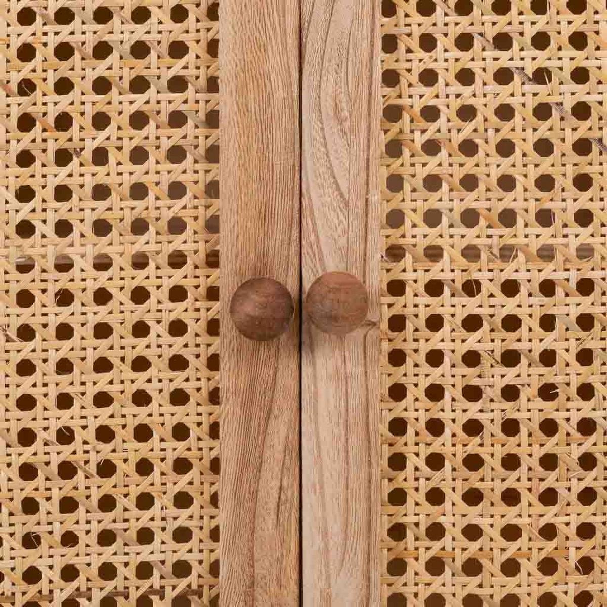 KOMMODE aus Holz 86x33x79 cm - Braun, Holz (86/78.5/33cm) - Wanderlust