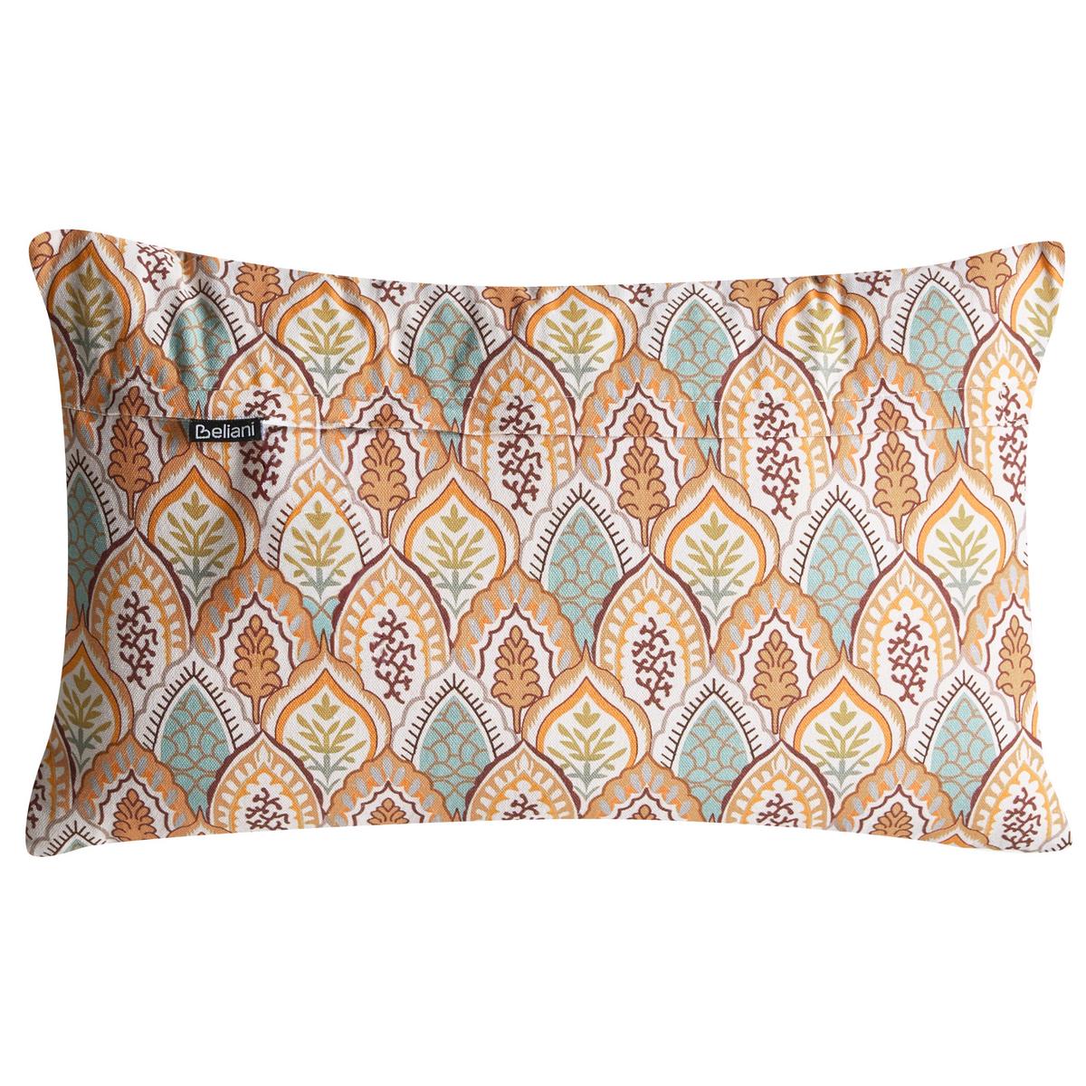DEKOKISSEN 3er-Set Bunt 45/45 cm Hopea - Multicolor, Textil (45/45cm) - Beliani
