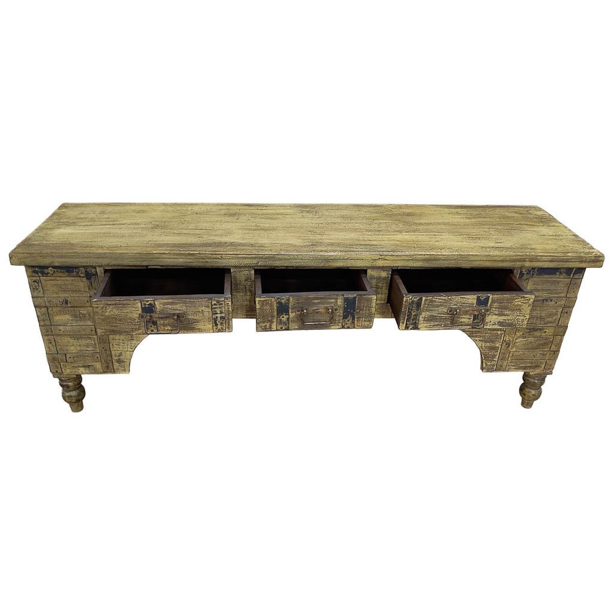 TV-LOWBOARD aus Holz, 175x45x57cm - Braun, Holz (175/57/45cm) - Wanderlust