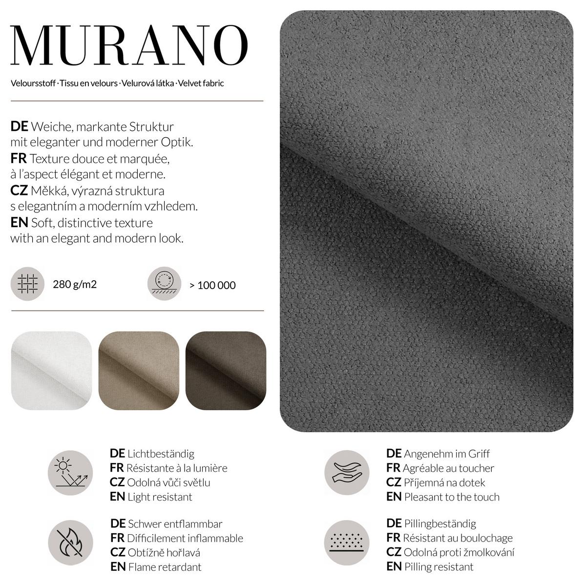 WOHNLANDSCHAFT Sora U mit Schlaffunktion und verstellbarer Sitztiefe, Kopfstützen und Armlehne, 365 cm, Hellbeige, Rechts - Beige/Schwarz, Textil (365/107/235cm) - Beautysofa