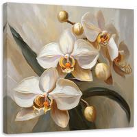 KUNSTDRUCK Gold 40/40 cm - Goldfarben, Textil (40/40cm) - KUNSTLOFT