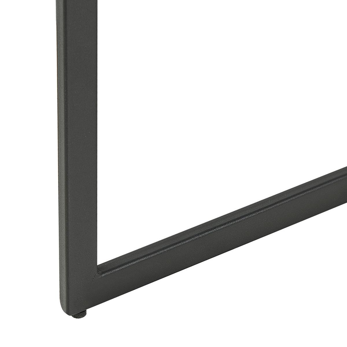 ESSZIMMERSTUHL 2er-Set Samtstoff Grau Lavonia - Grau, Textil/Metall (47/95/50cm) - Beliani