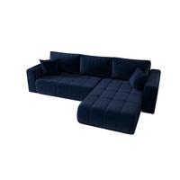 ECKSOFA Camila - Dunkelblau, Holzwerkstoff/Textil (280/185cm) - Fun Möbel