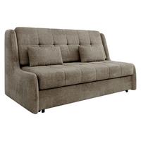 SCHLAFSOFA Viva Elite IV - Schwarz/Braun, Holz/Metall (166/85/98cm) - MIRJAN24