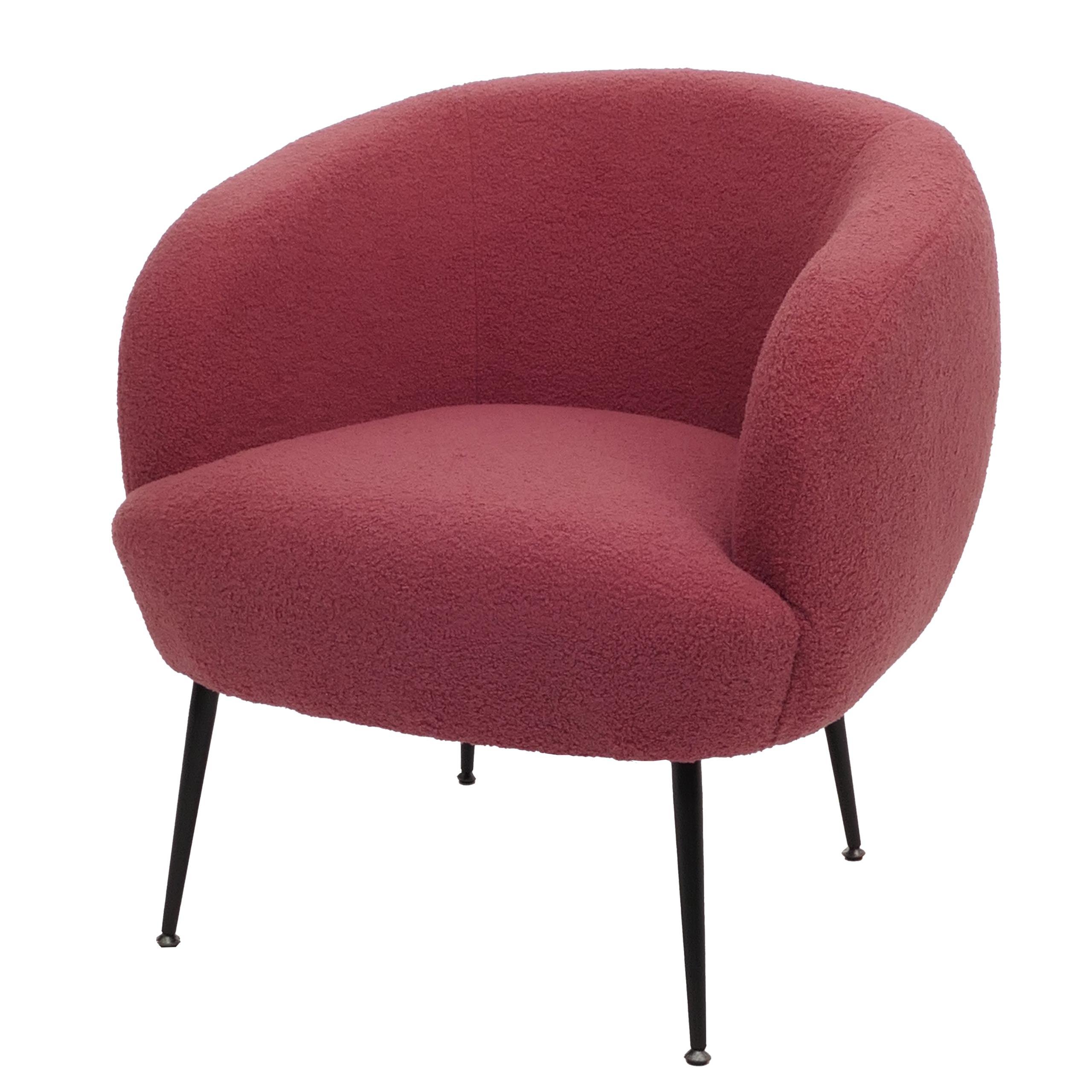 LOUNGE-SESSEL Purpur - Flieder, Textil (72/73/71cm) - MCW