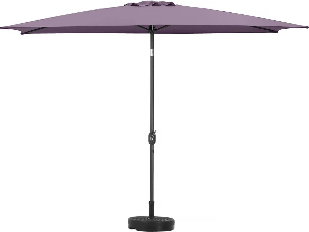 SONNENSCHIRM sol 2 Lila - Lila, Metall (300/200cm) - Habitat Garten