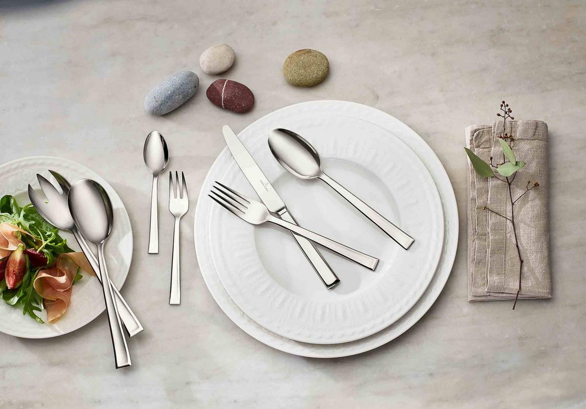 KAFFEEBESTECK BUNDLE Victor edelstahl 12-tlg. - Edelstahlfarben, Metall - Villeroy & Boch
