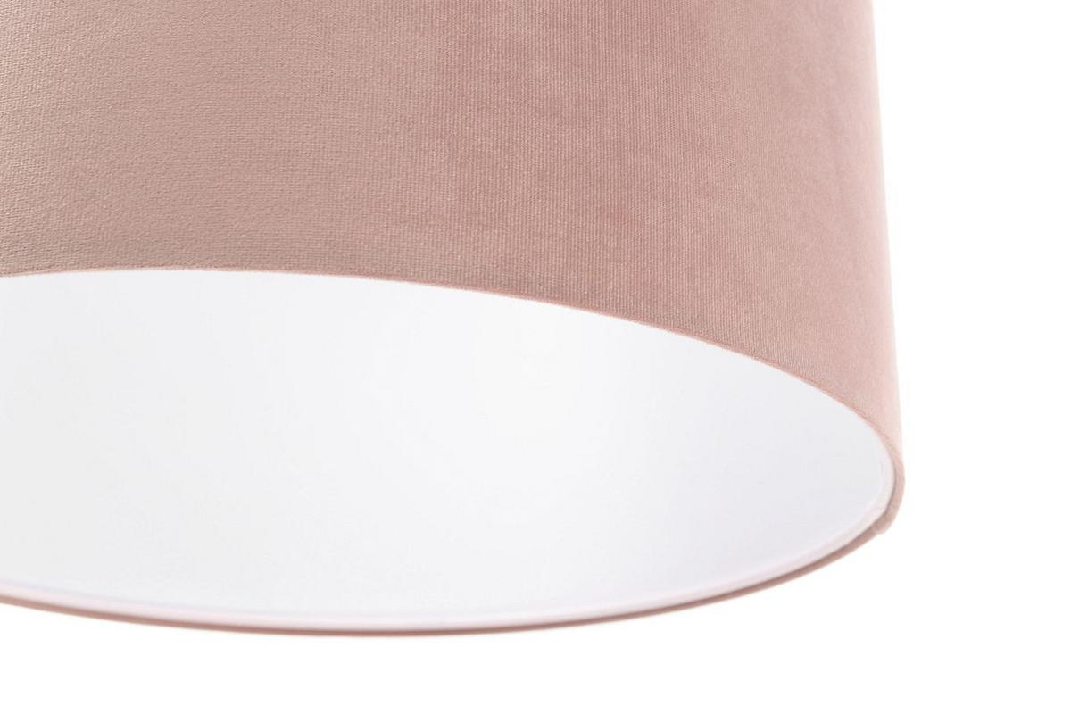HÄNGELEUCHTE Rosa 60/30 cm - Pink/Weiß, Kunststoff (60/1.1/30cm) - ONZENO