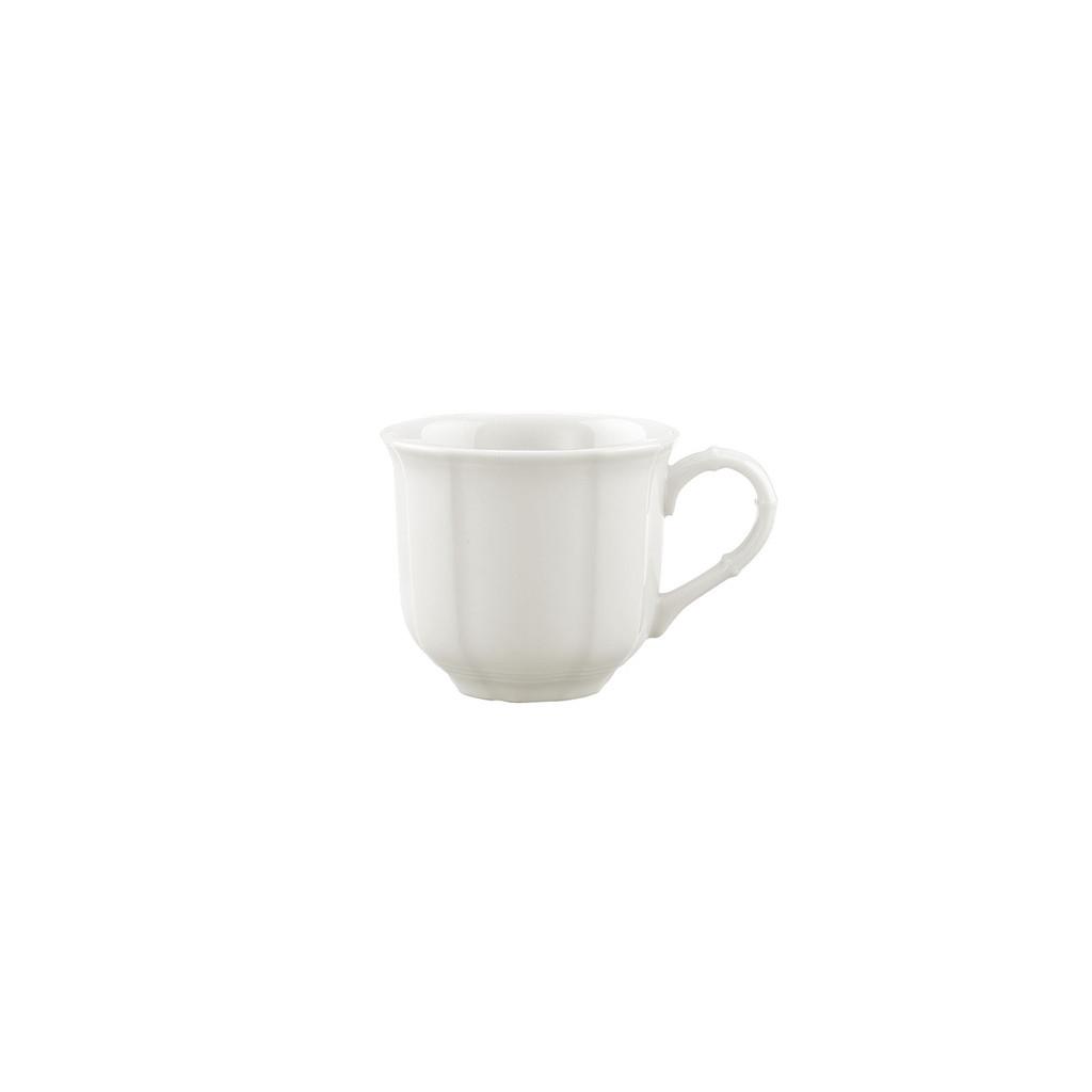 ESPRESSOTASSE Manoir weiß 80 ml - Weiß, Keramik (0.08L) - Villeroy & Boch