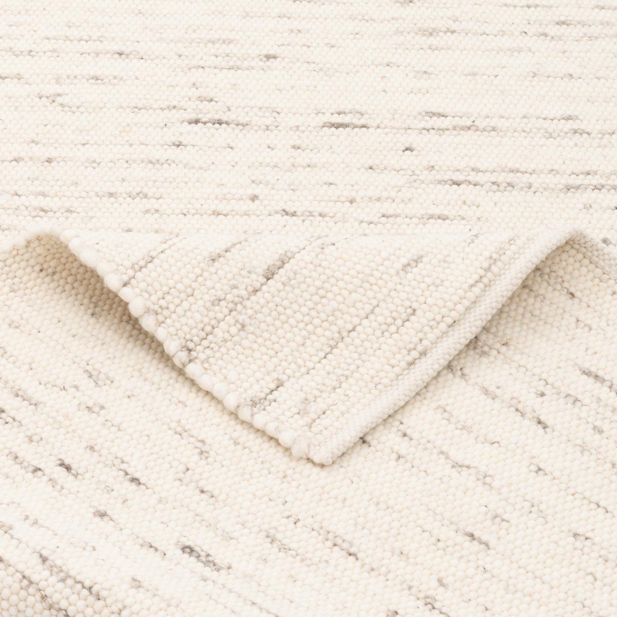 NATUR TEPPICH WOLLE ALASKA MELIERT - Grau, Textil (70/240cm) - Pergamon