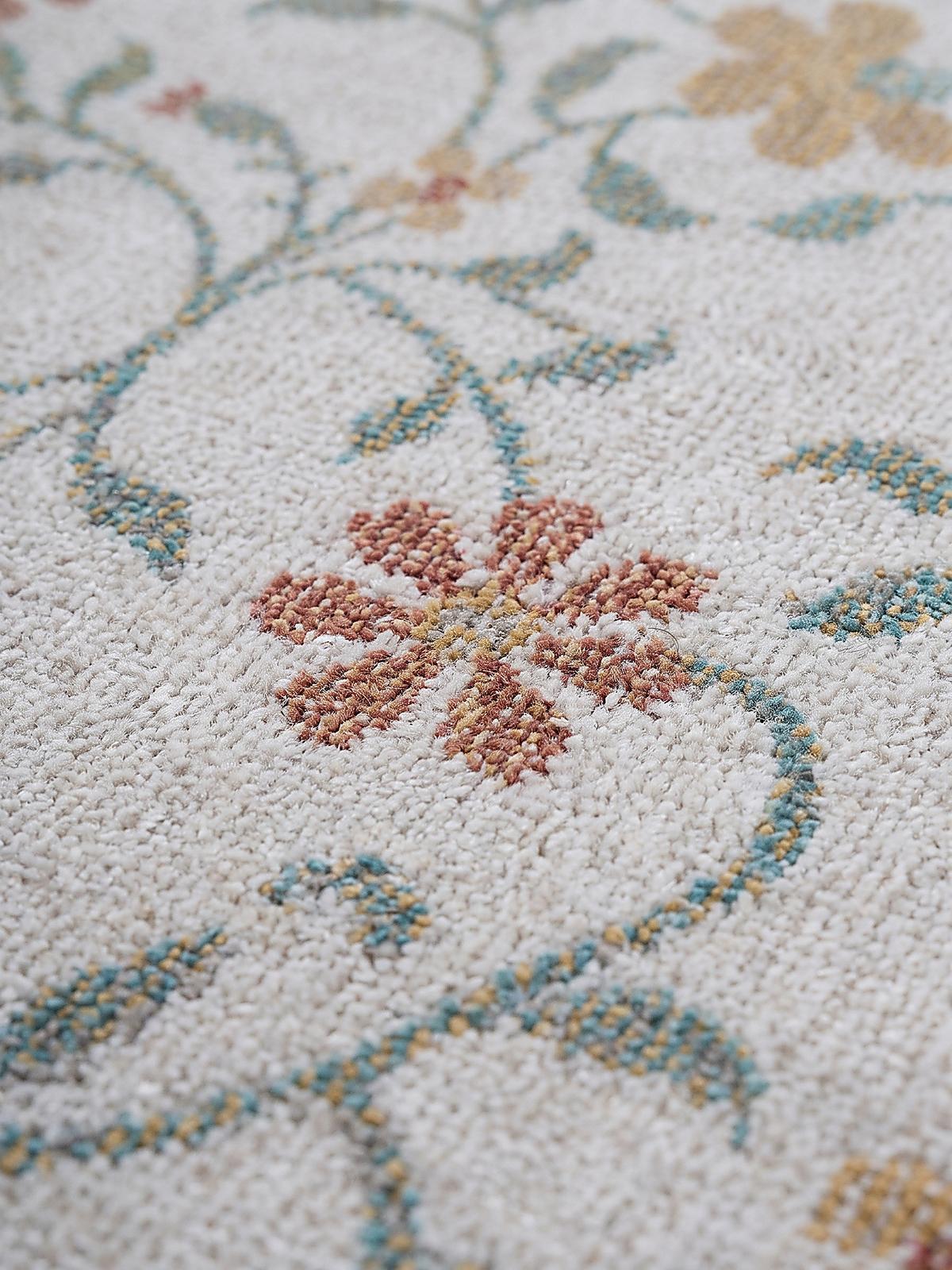 TEPPICH Outdoor Vintage LIMMAT Polypropylen Creme 80 x 150 cm - Beige, Textil (80/150cm) - KADIMA DESIGN