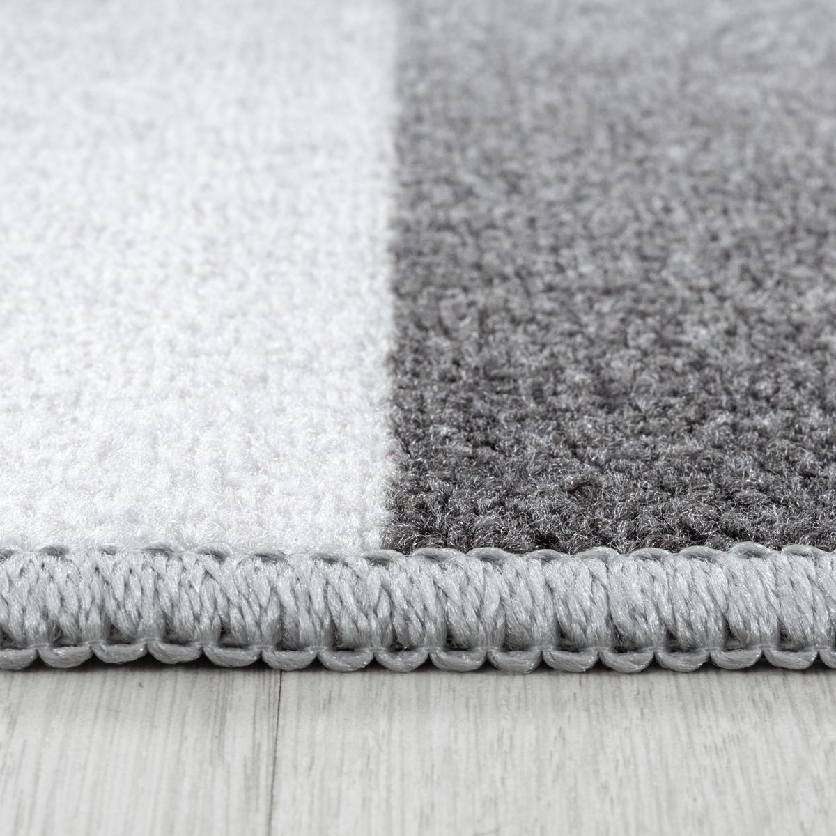 KINDERTEPPICH TRAUN, mit Fußball-Motiv, Grau, 160 x 230 cm - Grau, Textil (230/160cm) - KADIMA DESIGN