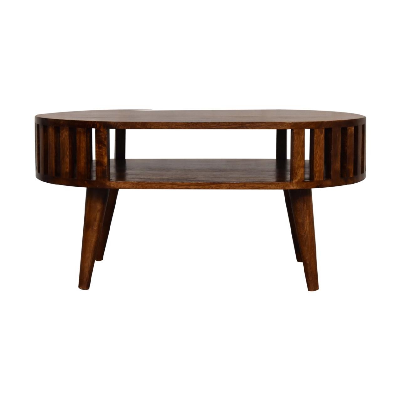 COUCHTISCH Ariella - Braun, Holz (80/50/40cm) - Artisan Furniture