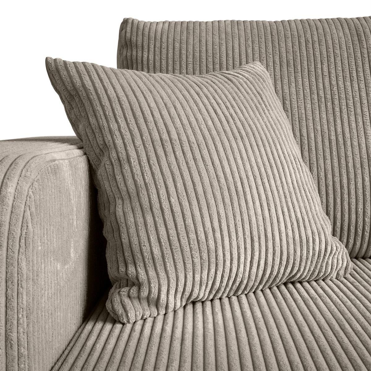 ECKSOFA SOPRANO mit Schlafunktion und Stauraum POSO 02 - Beige, Textil (271/175cm) - Lookway