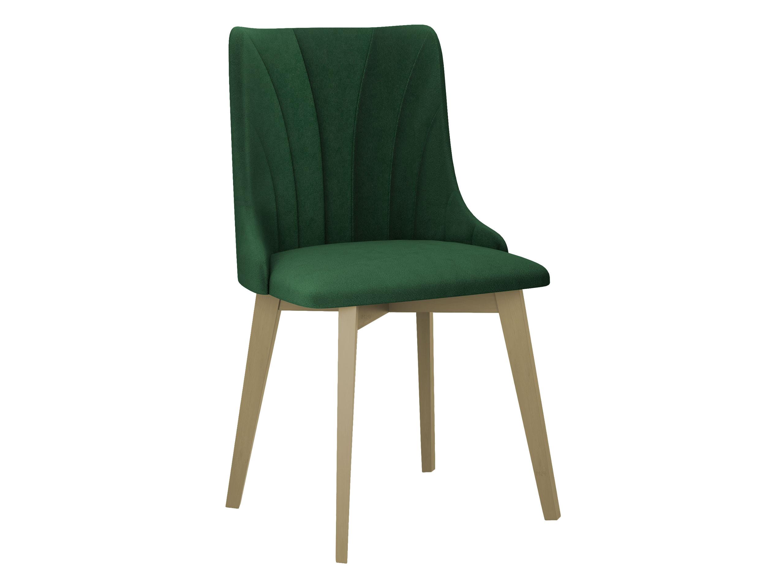 ESSZIMMERSTUHL Monti V Pik Muschel - Grün/Sonoma Eiche, Holz/Textil (48/83/53cm) - MIRJAN24