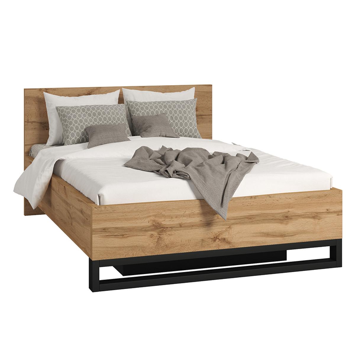 BOXBETT 140/200 Eden Holz - Braun, Holzwerkstoff (140/200cm) - Petits-meubles