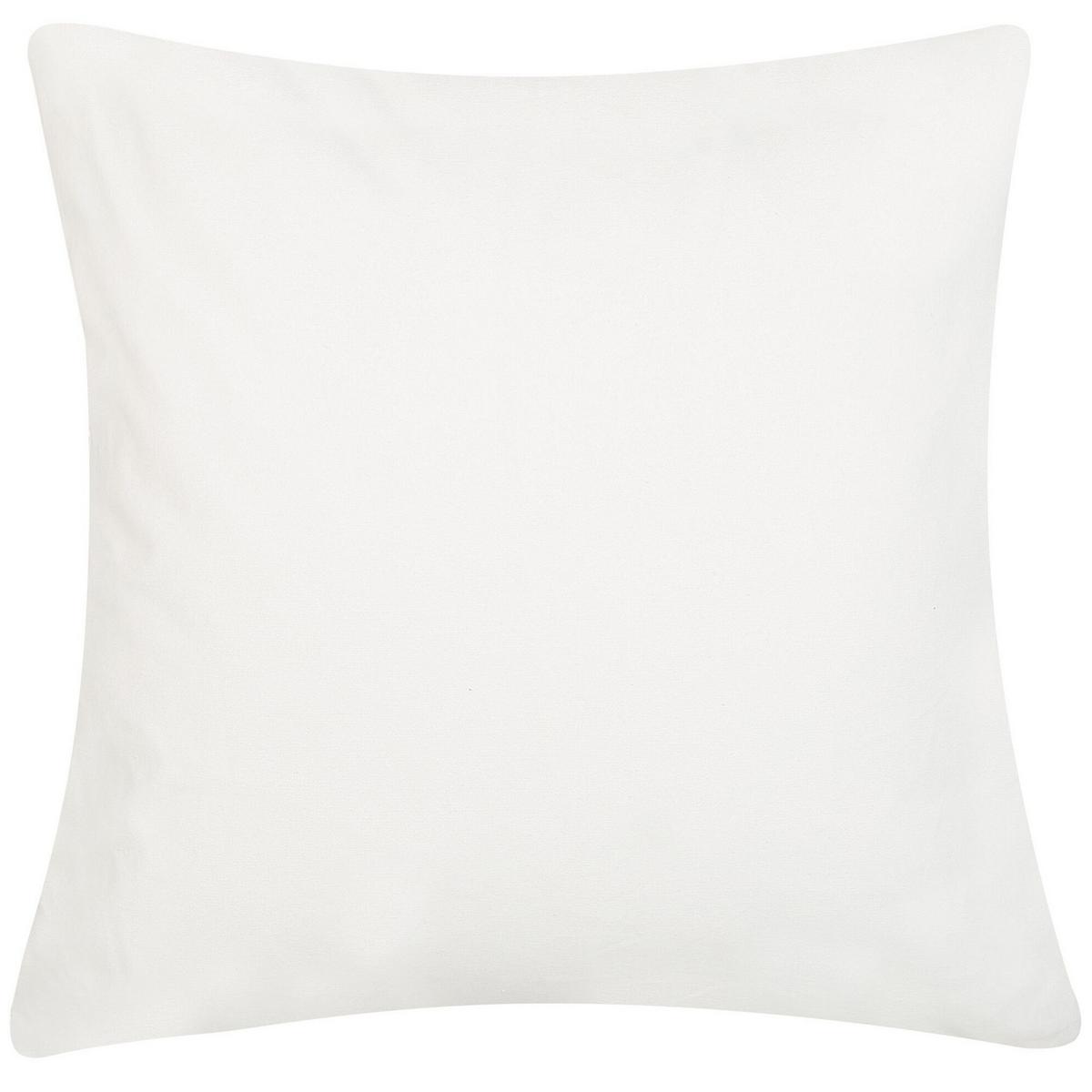 DEKOKISSEN 2er-Set Gelb 45/45 cm Pachira - Gelb, Naturmaterialien/Textil (45/45cm) - Beliani