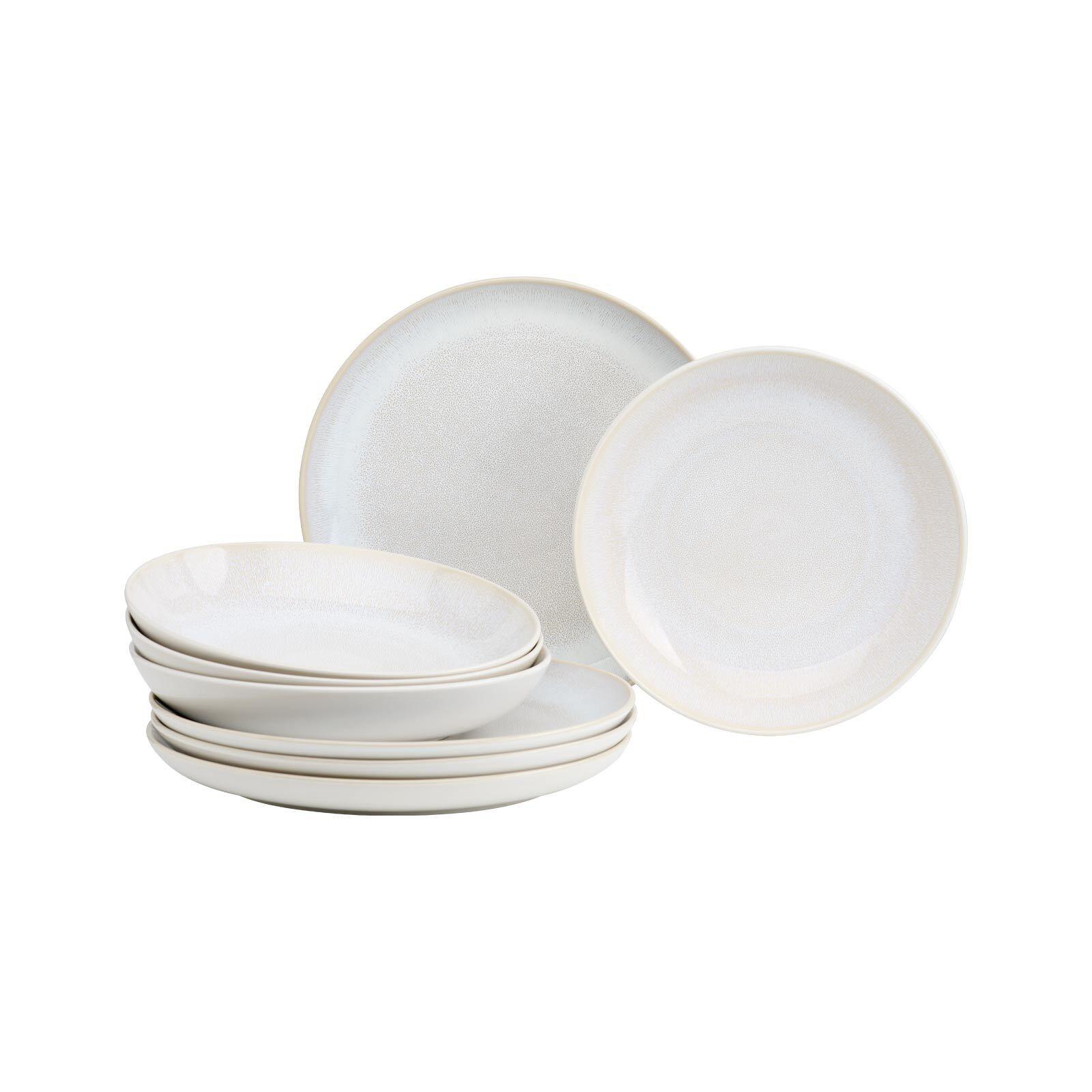 TAFELSERVICE LAREDO beige 8-tlg. - Beige, Keramik (2/2/2cm) - Ritzenhoff Breker