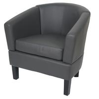 LOUNGE-SESSEL Grau - Grau, Textil (72/72/60cm) - MCW