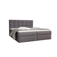 BOXBETT Doriano In Sawana - Dunkelgrau, Holzwerkstoff/Textil (200/200cm) - Fun Möbel