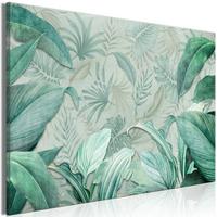 KUNSTDRUCK Grün 60/40 cm - Grün, Textil (60/40cm) - KUNSTLOFT