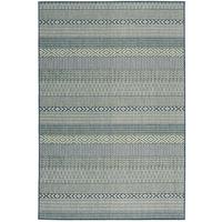 IN- UND OUTDOOR TEPPICH CARPETTO - Blau, Textil (133/190cm) - Pergamon