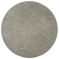 HOCHFLOR VELOURS TEPPICH MONA MIX RUND - Anthrazit, Textil (133/133cm) - Snapstyle
