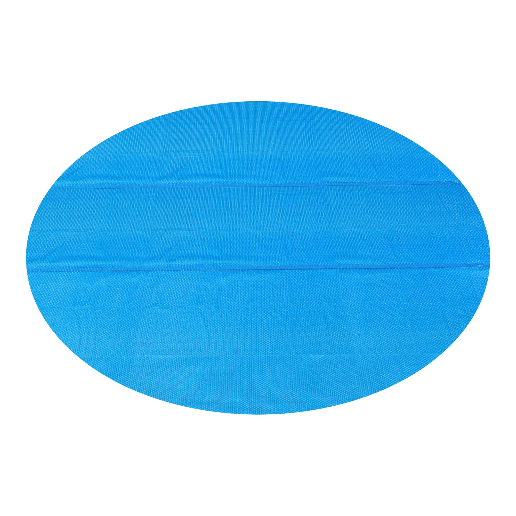 SOLARPLANE rund - Blau, Kunststoff (549/549cm) - [en.casa]