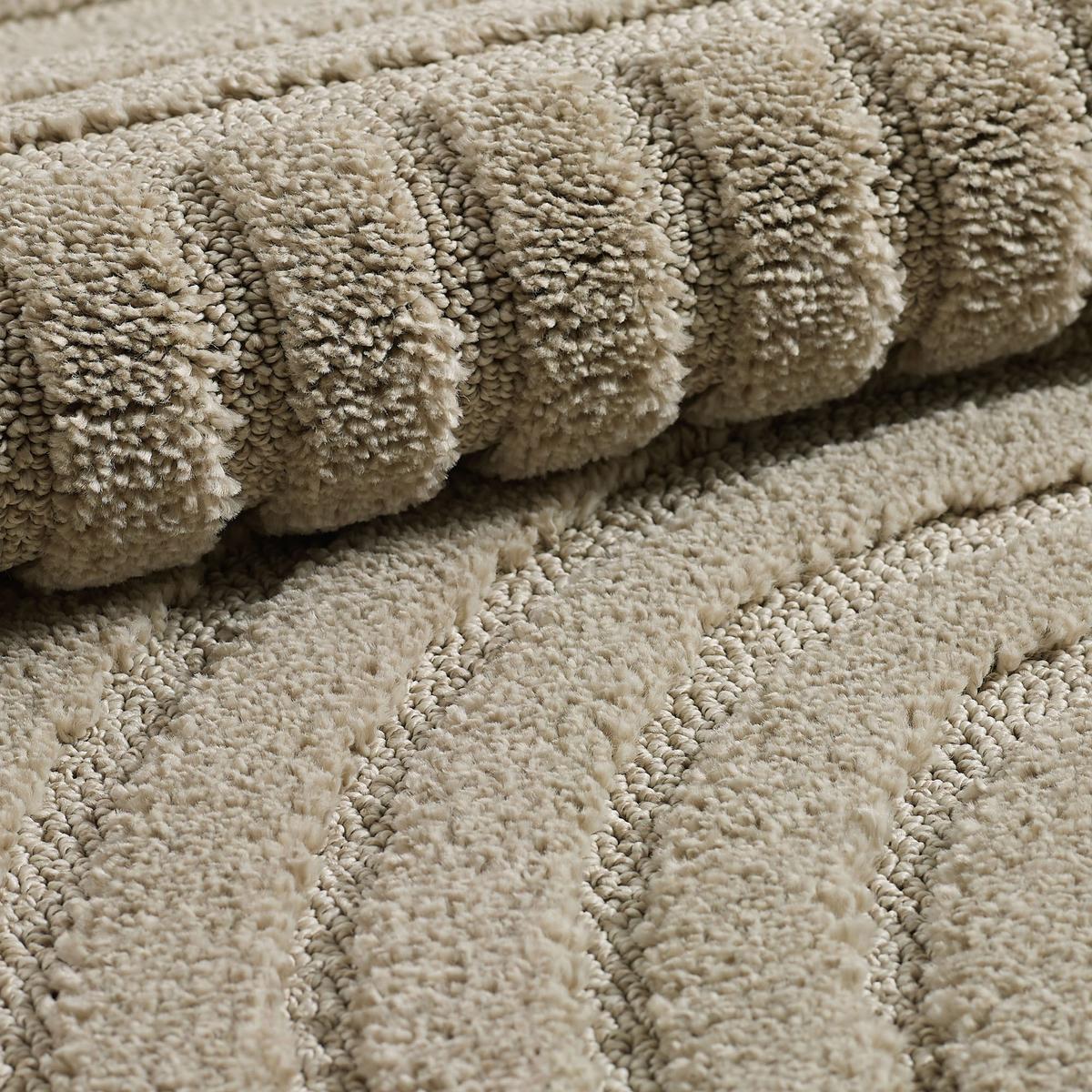 HOCHFLORTEPPICH RIGI, im Skandi-Boho-Stil, Beige, 120 x 170 cm - Beige, Textil (170/120cm) - KADIMA DESIGN