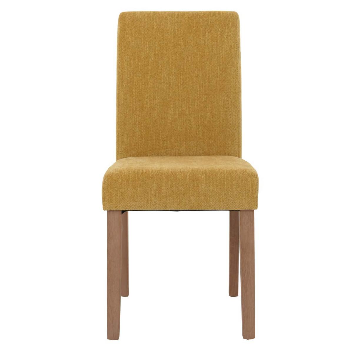 ESSZIMMERSTUHL Gelb 4er-Set - Gelb, Textil (42/90/50cm) - MCW