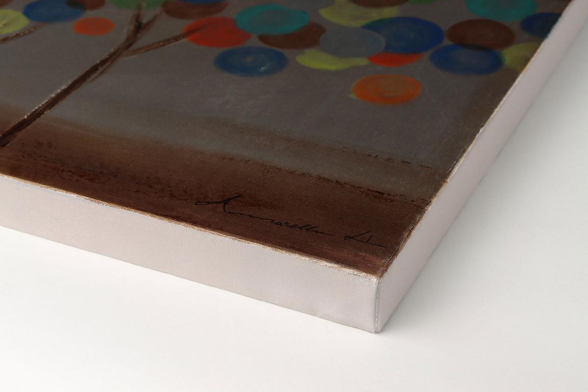 ÖLGEMÄLDE 150/50 cm - Multicolor/Weiß, Holz/Textil (150/50cm) - KUNSTLOFT