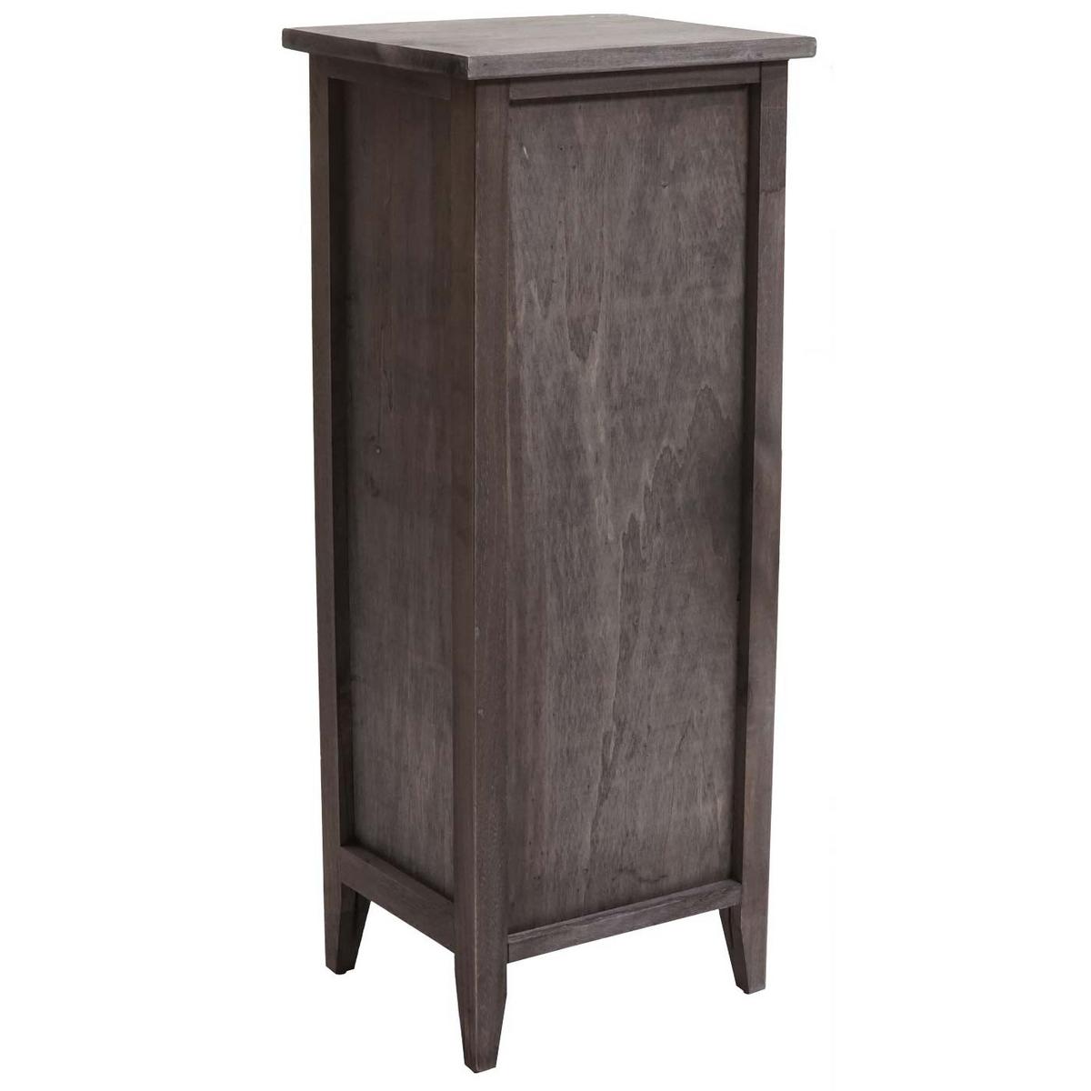 KOMMODE Grau, Braun - Braun/Grau, Holz (30/74/25cm) - MCW