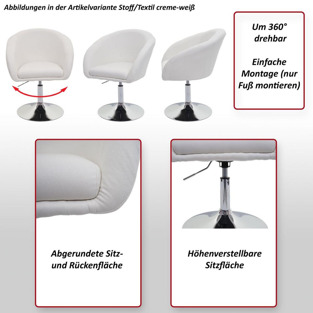 ESSZIMMERSTUHL Grau - Grau, Textil (59/90/60cm) - MCW